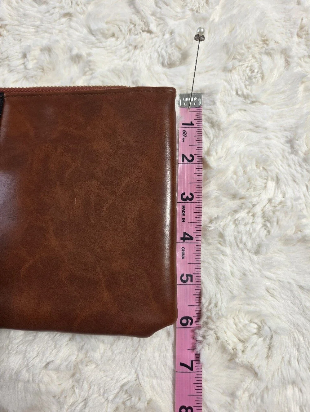 Funky Monkey - Faux Leather Wristlet Clutch